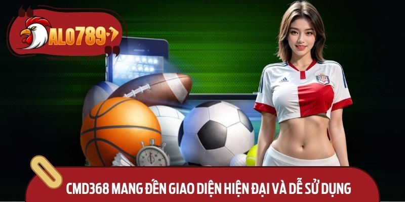 CMD368 mang đến giao diện hiện đại và dễ sử dụng